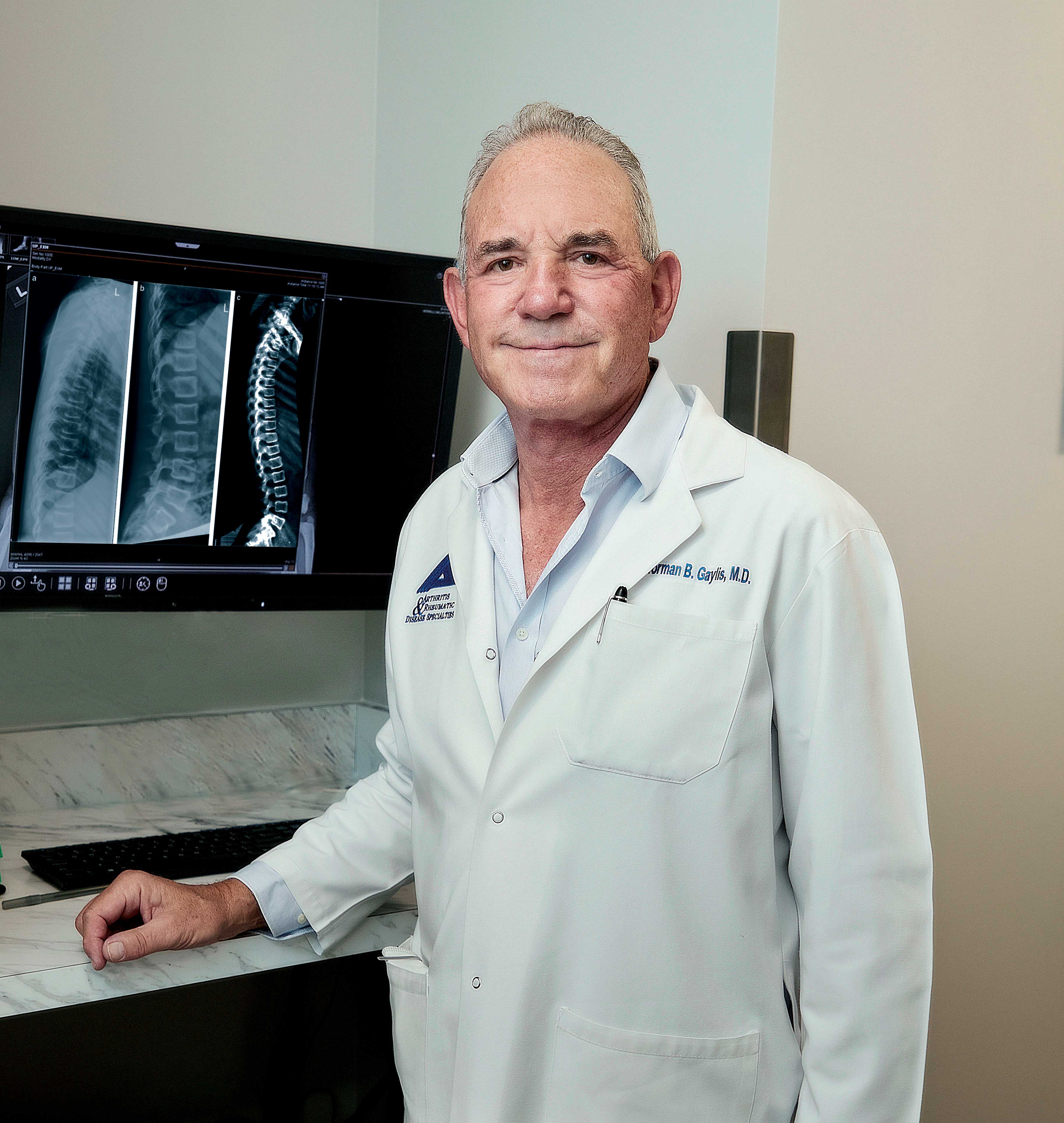 Dr Norman B Gaylis, X rays, Osteoporosis, Arthritis, Rheumatics, Aventura, Florida